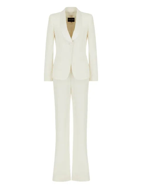 Giorgio Armani single-breasted silk suit