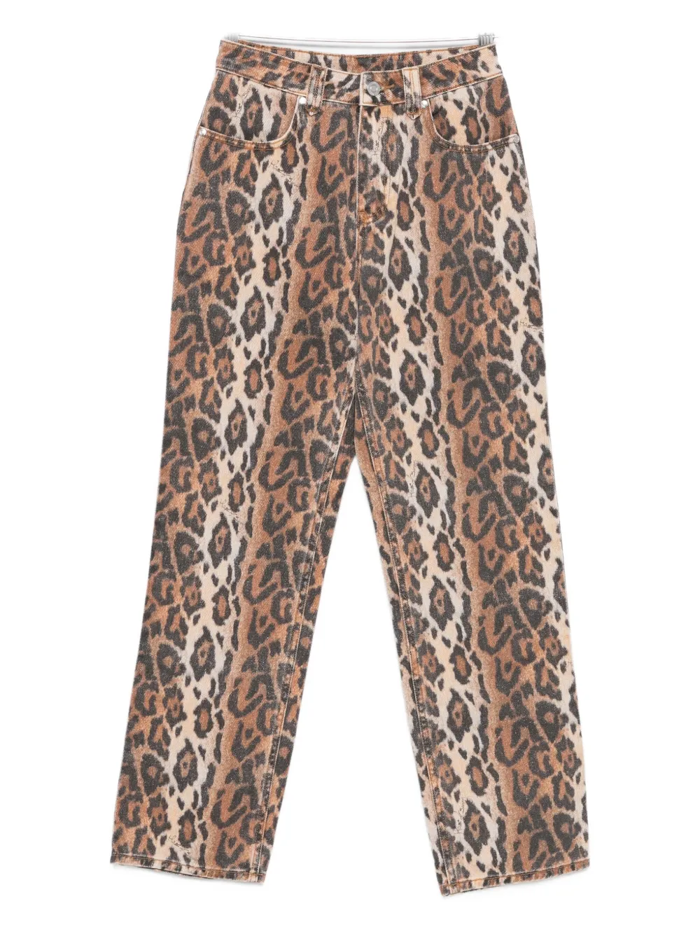House of Sunny animal-print jeans | Brown | Image 1
