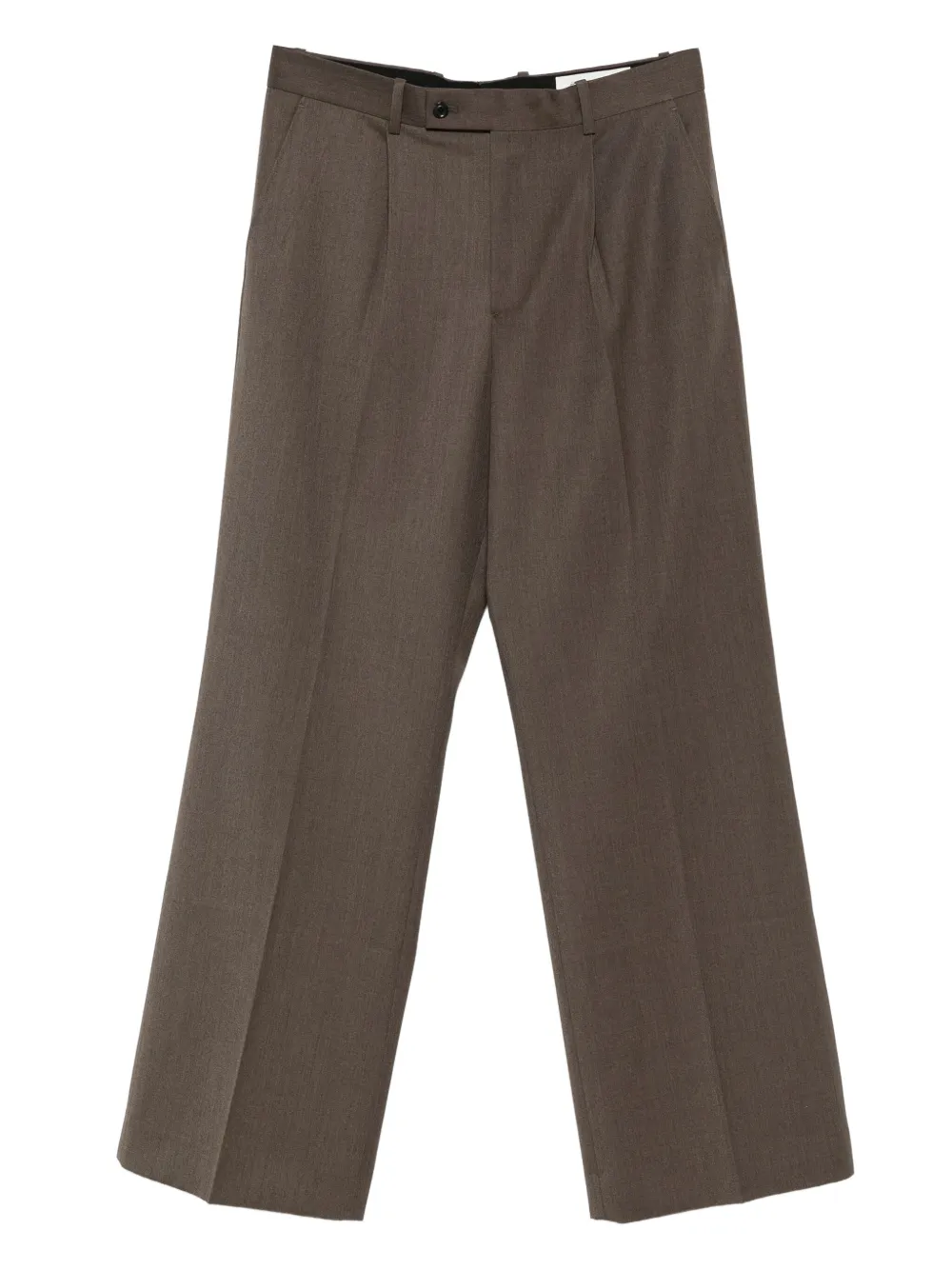 TONYWACK pleated pants | Brown | Image 1