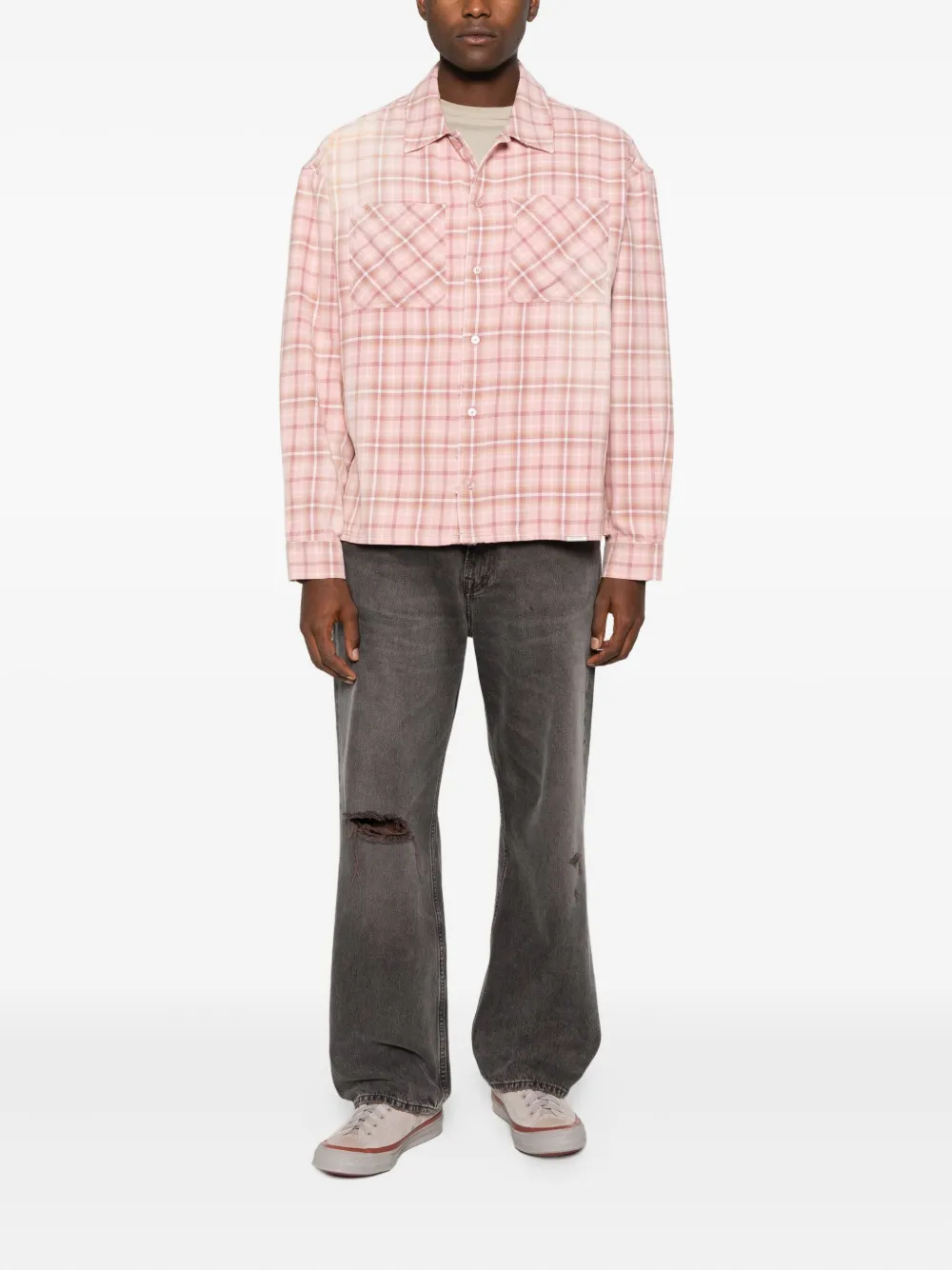Represent checked shirt | Image 2