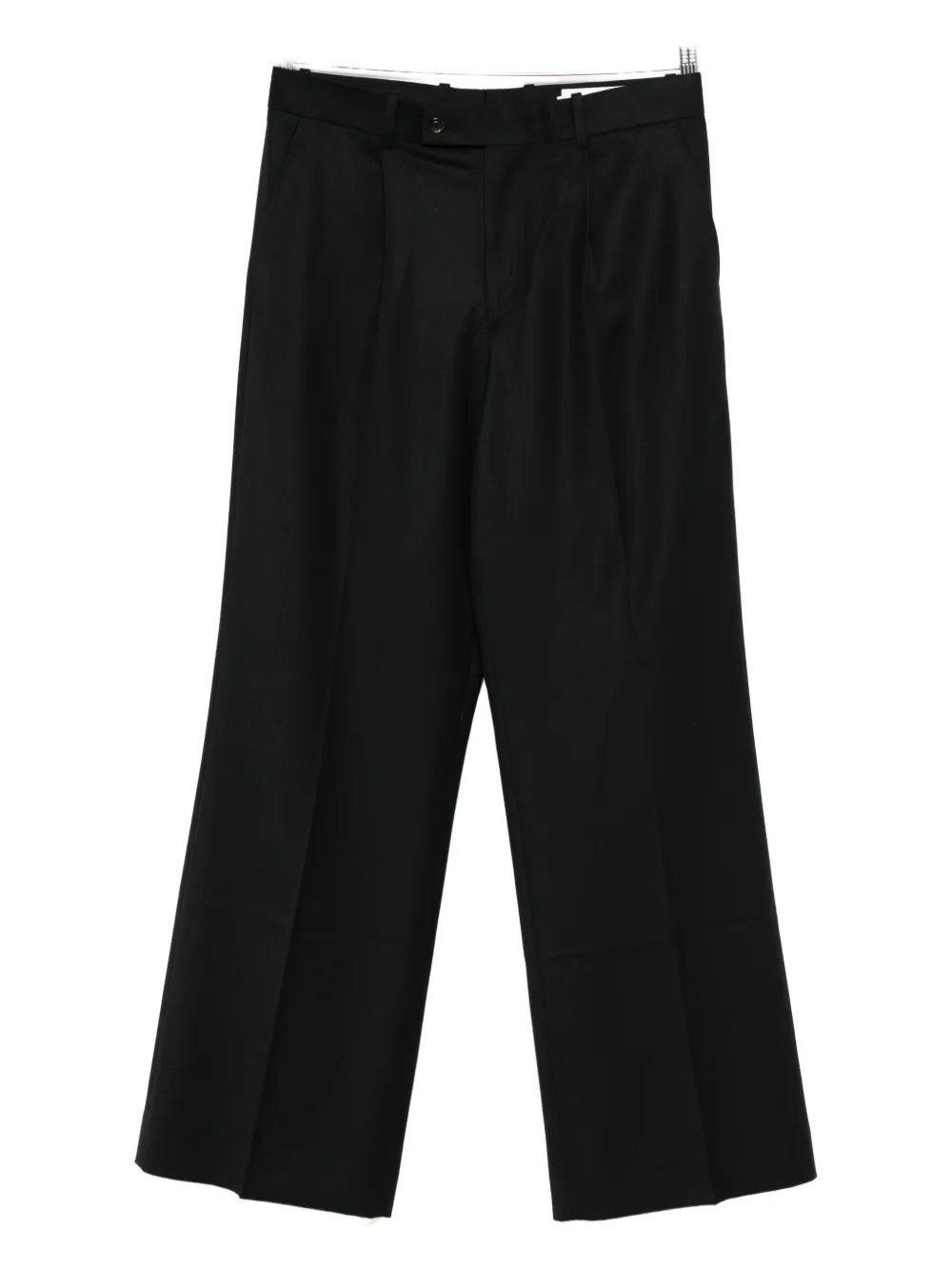 Tonywack Pleated Tailored Trousers In Black