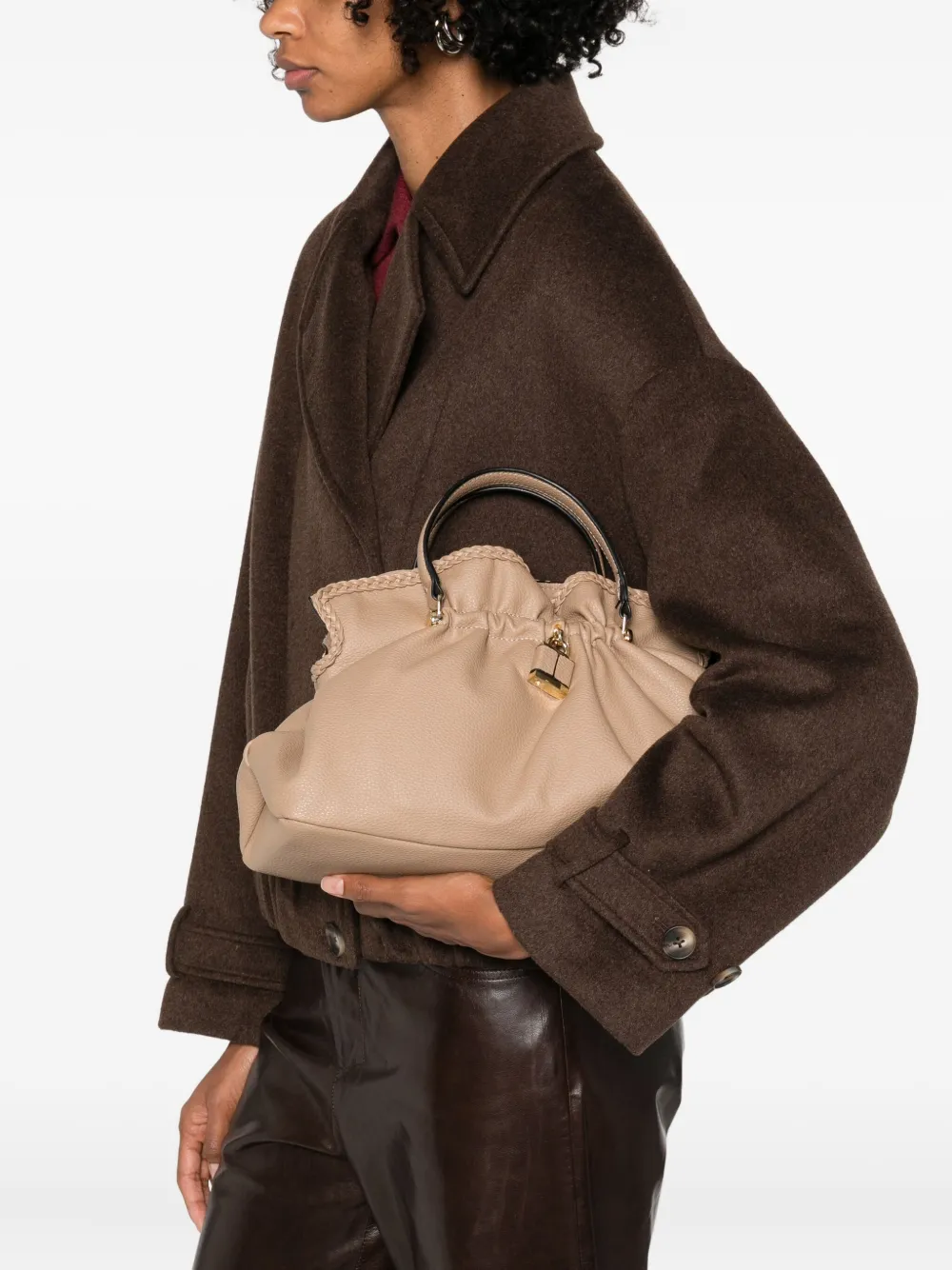 Ermanno Scervino Octavia Tote Bag In Neutral