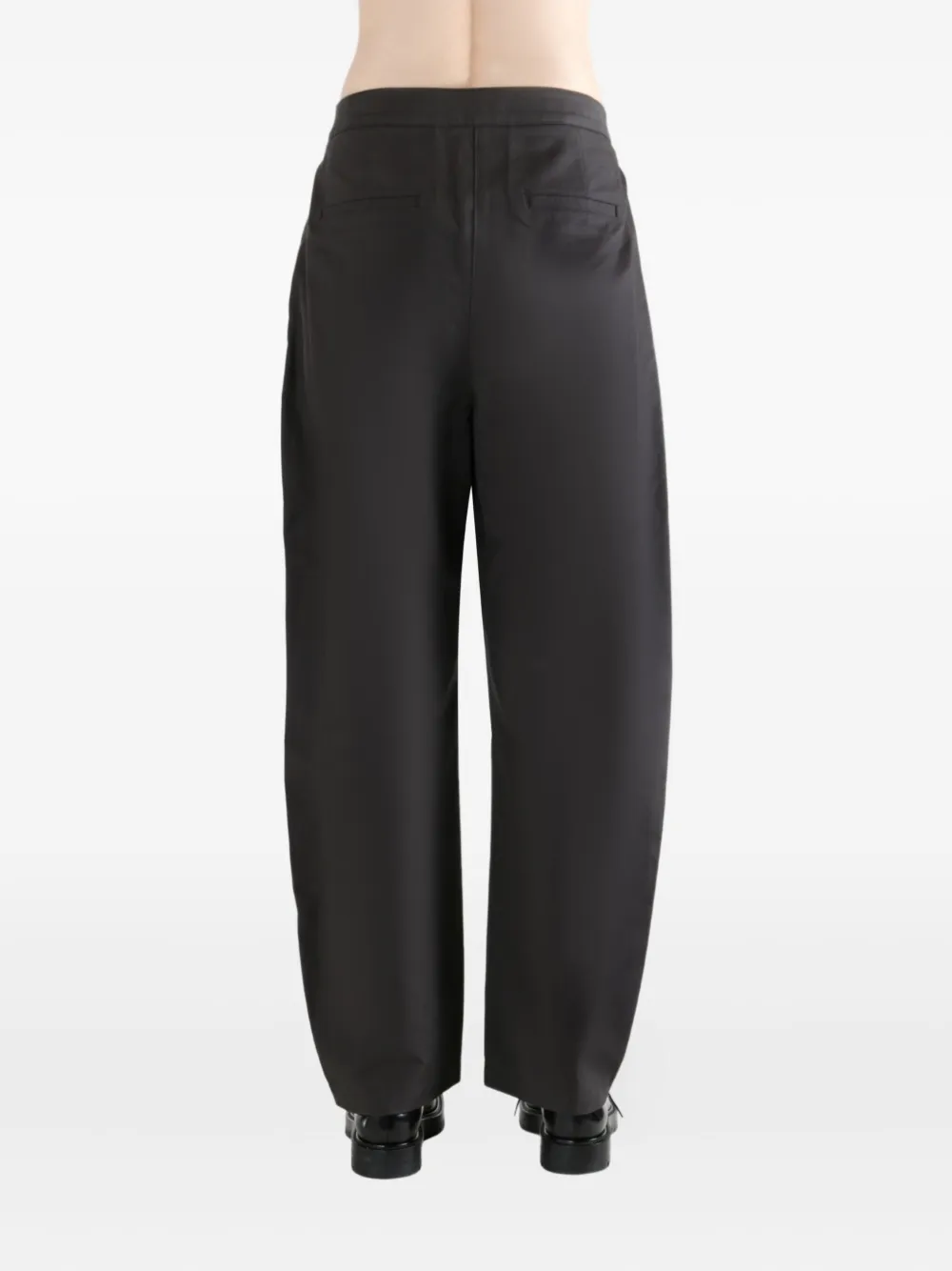 Amomento Katoenen broek Grijs