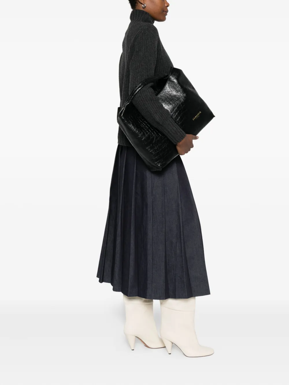 Ermanno Scervino tote con logo en relieve | Image 2