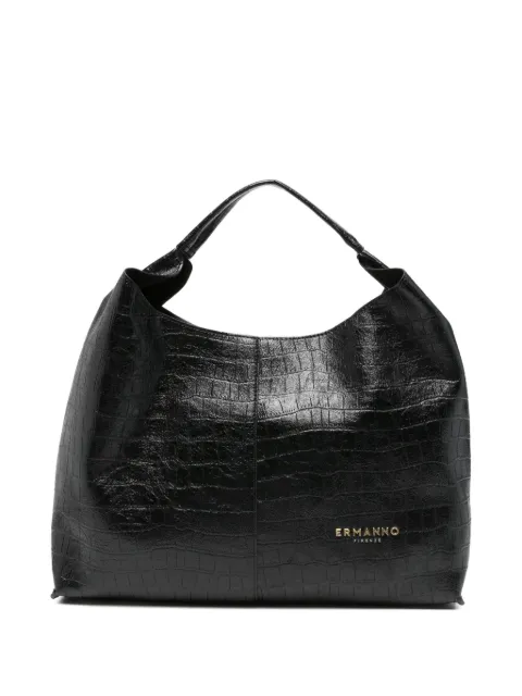 Ermanno Scervino embossed leather tote bag