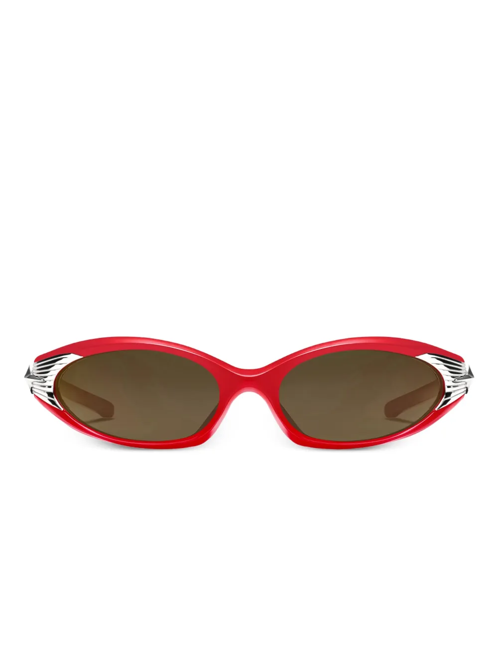 Gentle Monster Occhiali da sole M87 R6 geometrici - Rosso