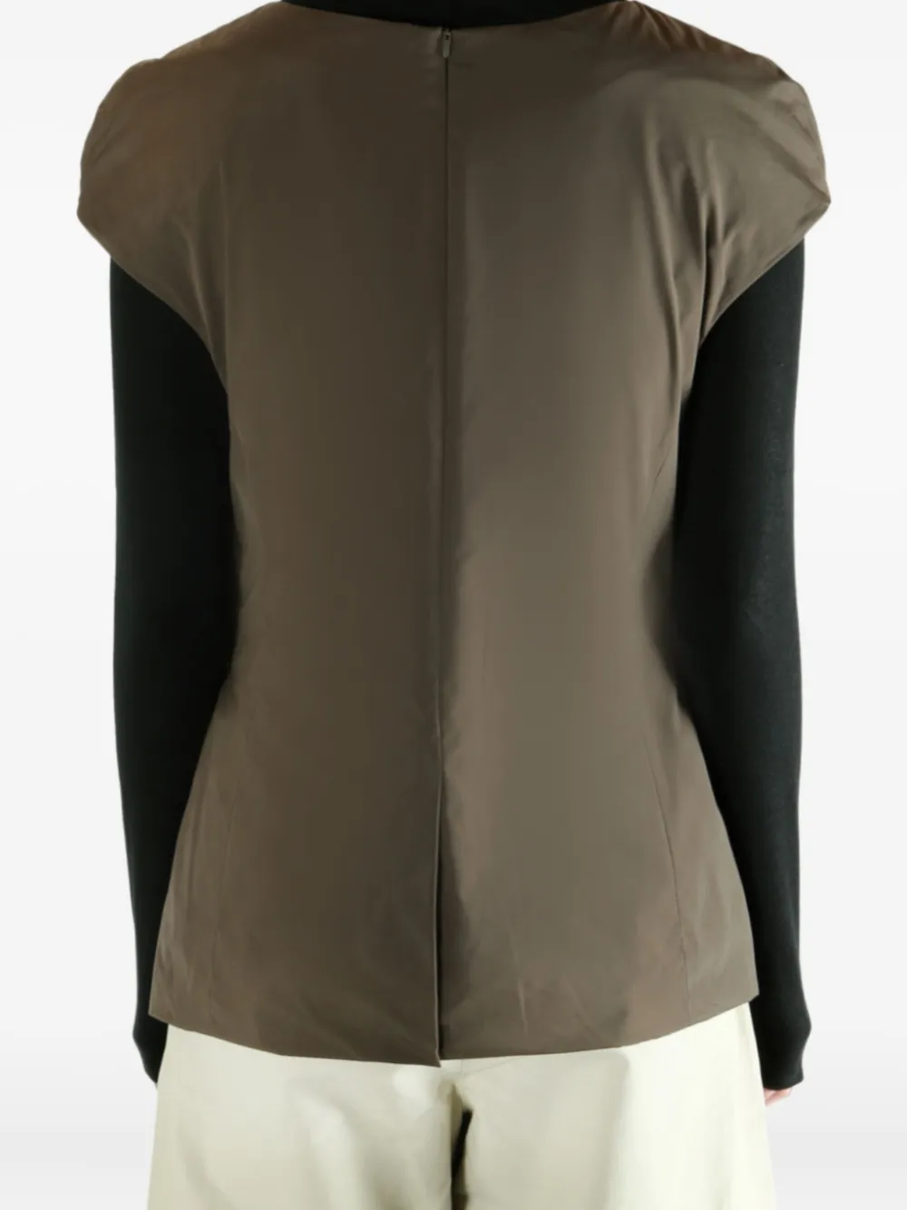 Amomento Cap-sleeve Top In Green