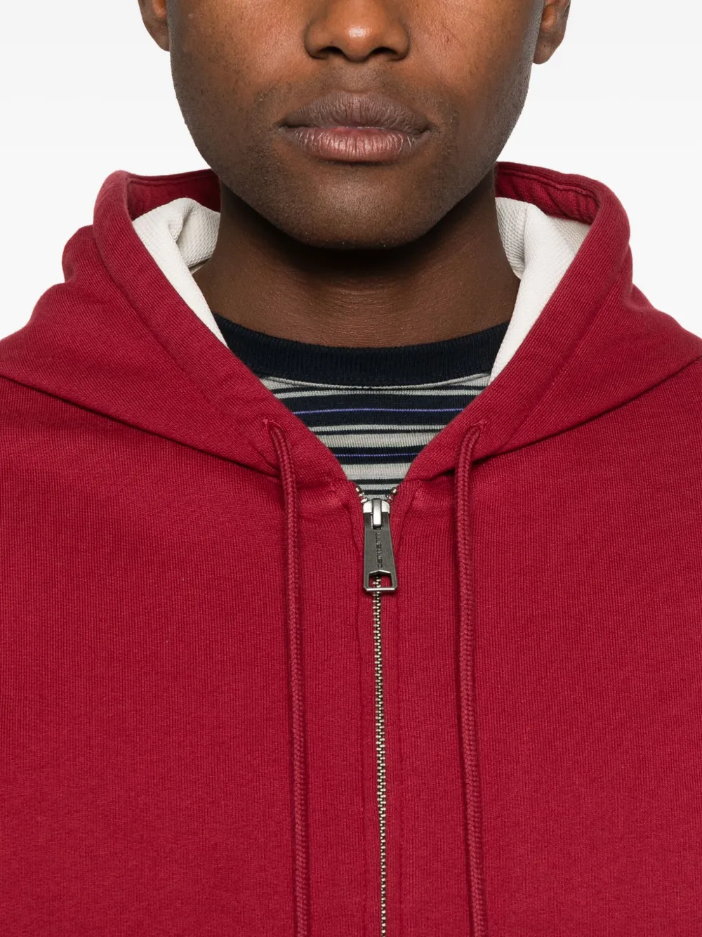 Carhartt Active Sweat Jacket In Red