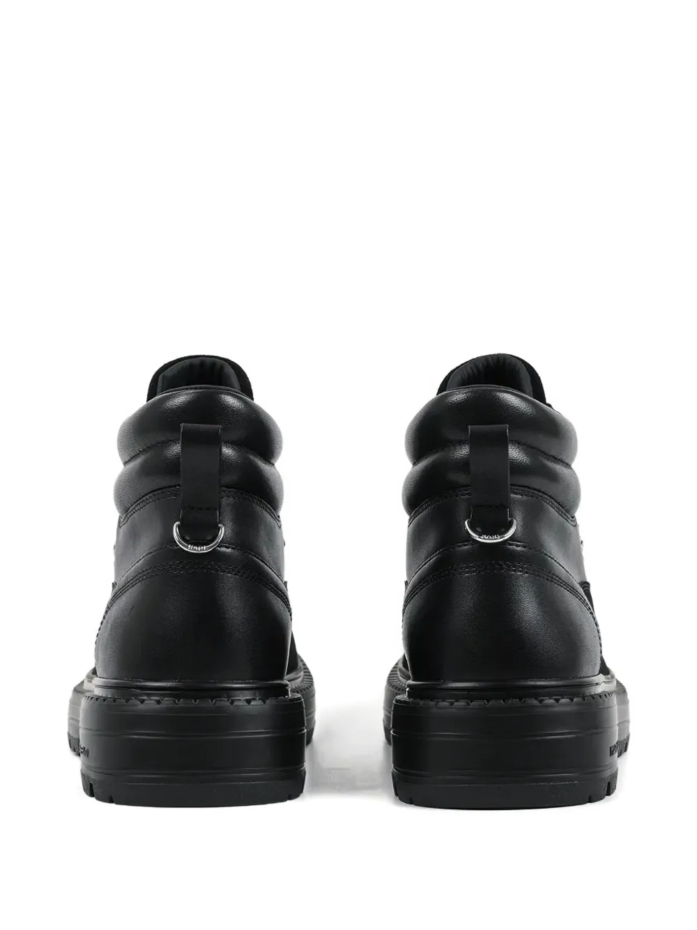Karl Lagerfeld Miles Boots In Black