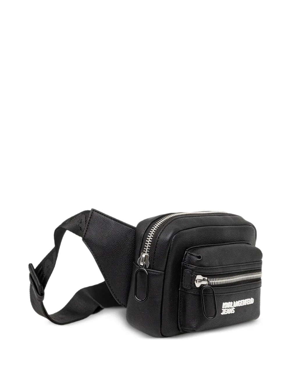 Karl Lagerfeld Jeans zip-fastening belt bag - Zwart