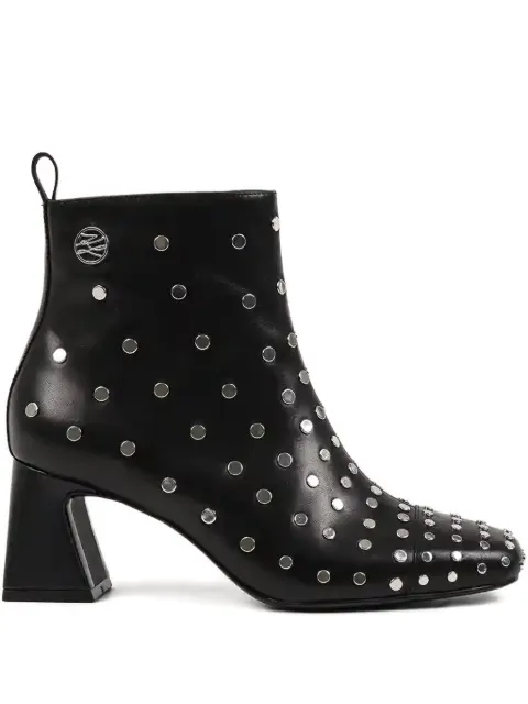 Karl Lagerfeld studded ankle boots