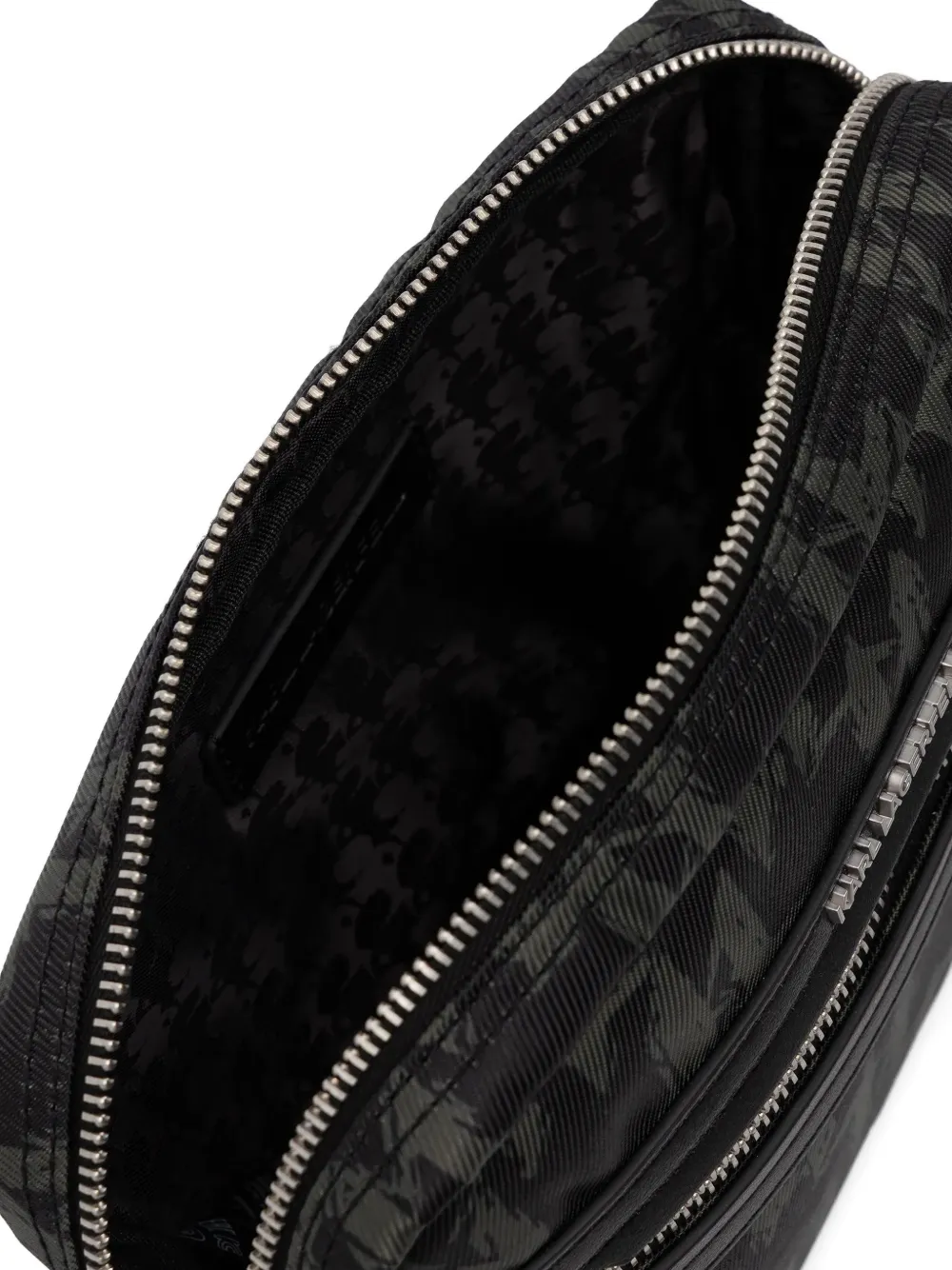 Karl Lagerfeld Messengertas met monogram Zwart