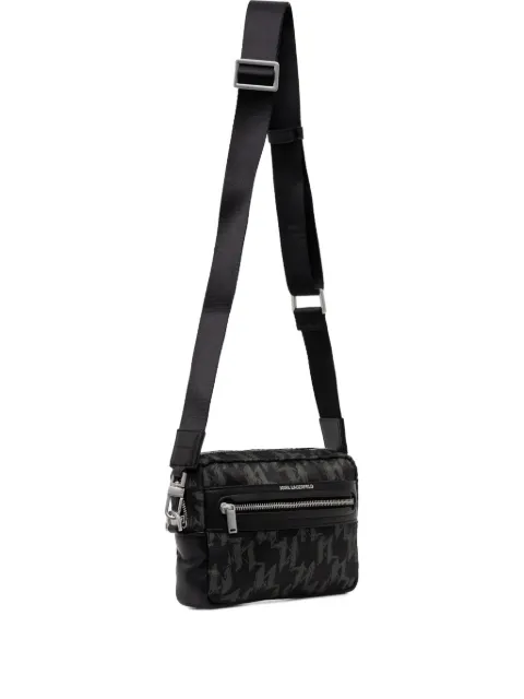 Karl Lagerfeld sacoche à motif monogrammé