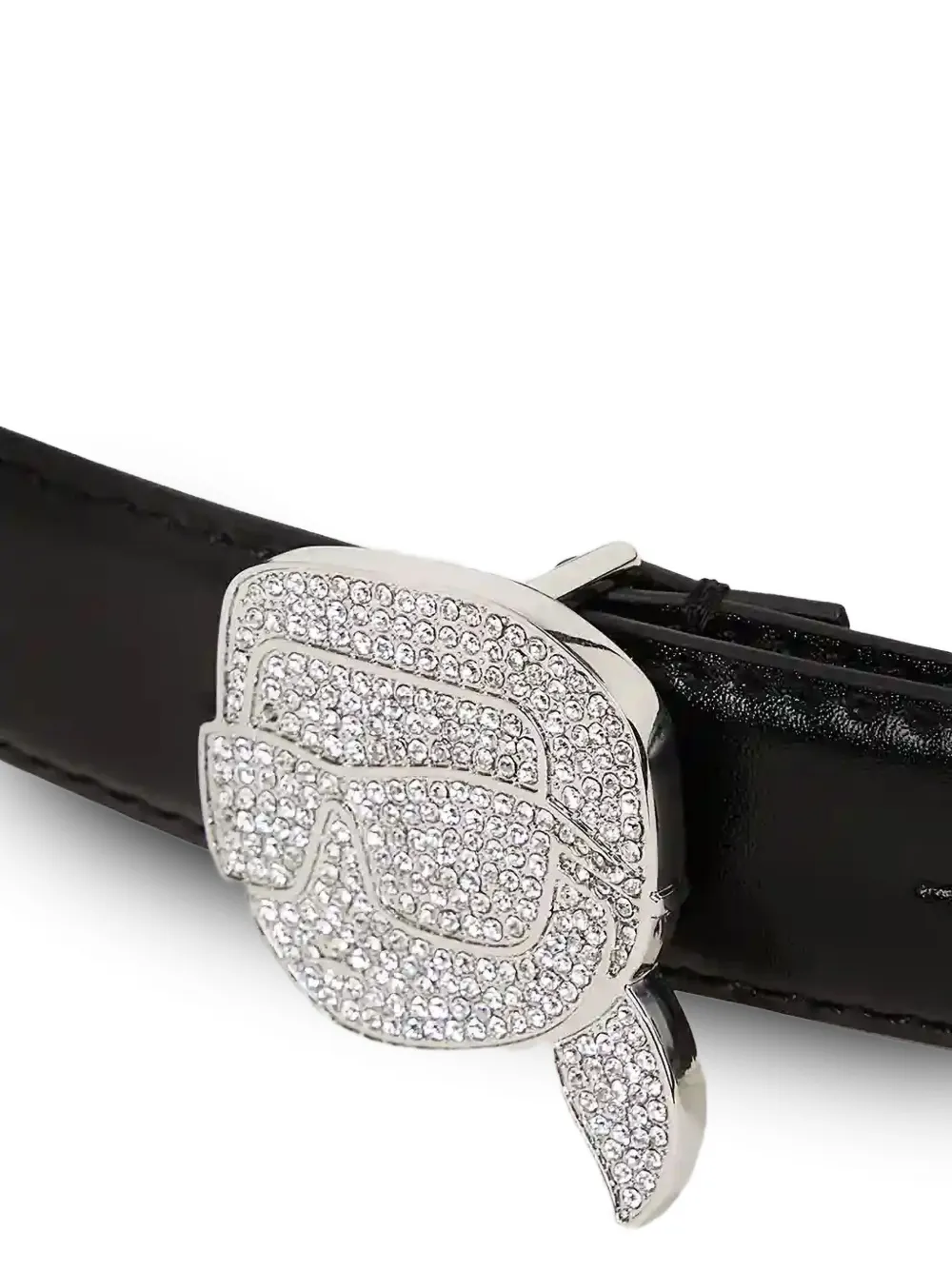 Karl Lagerfeld Verfraaide gespriem Zwart