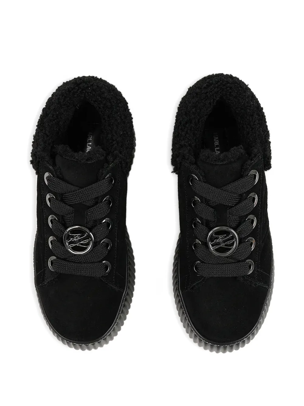 Karl Lagerfeld Kreeper Sneakers In Black