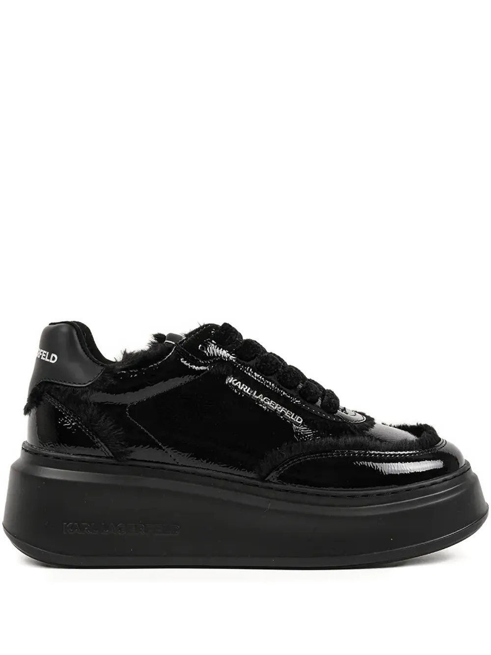 Karl Lagerfeld platform sneakers | Black | Image 1
