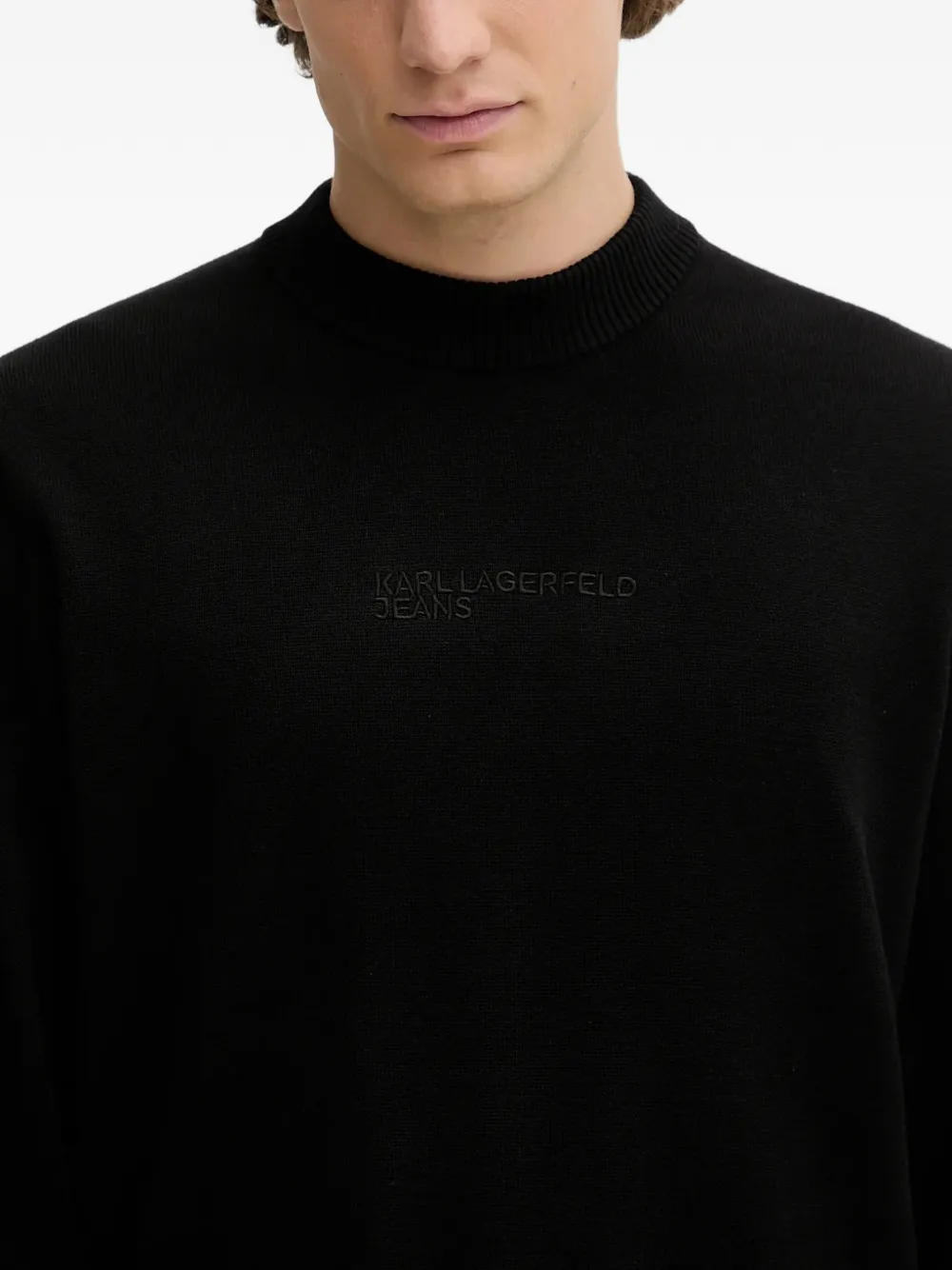 Karl Lagerfeld Jeans Coltrui Zwart