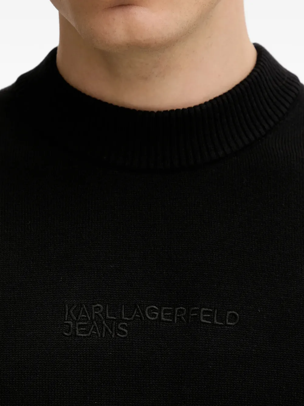 Karl Lagerfeld Jeans Coltrui Zwart