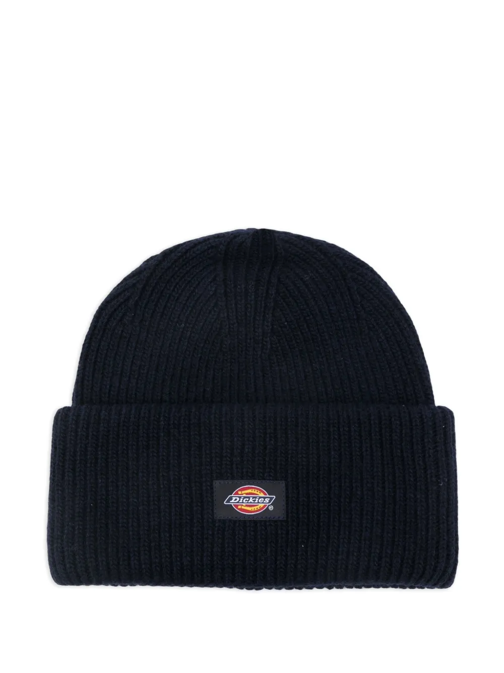 DICKIES logo-appliqué ribbed beanie | Blue | Image 1