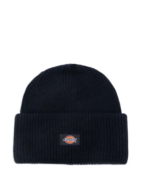 DICKIES logo-appliqué ribbed beanie