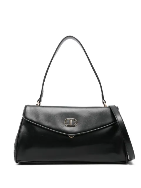 TWINSET logo-plaque tote bag