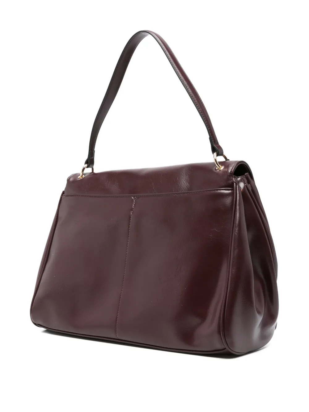 TWINSET leather tote bag - Rood