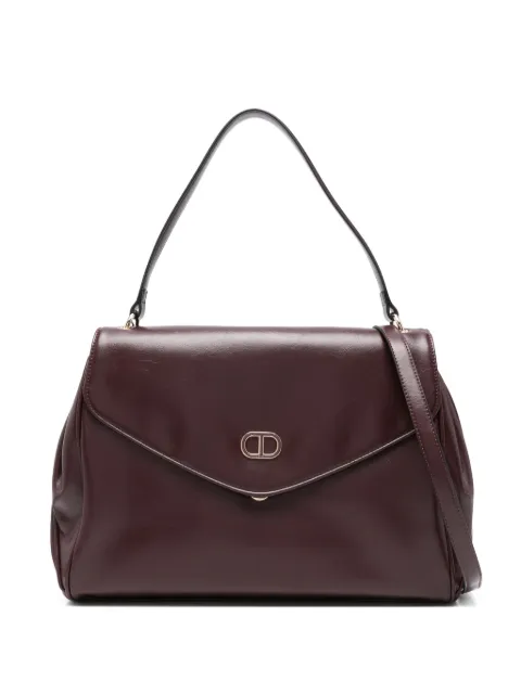 TWINSET leather tote bag