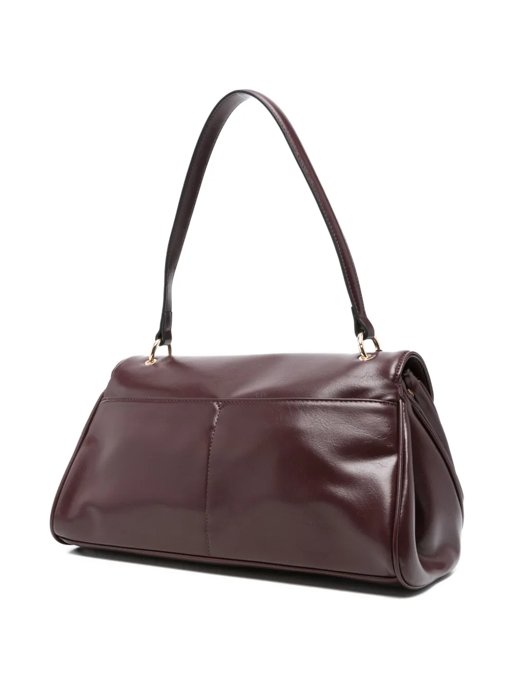 TWINSET logo-plaque tote bag - Rood