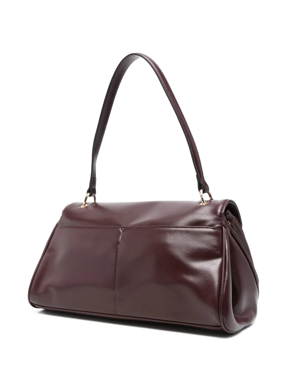 TWINSET Heuptas met logoplakkaat Rood