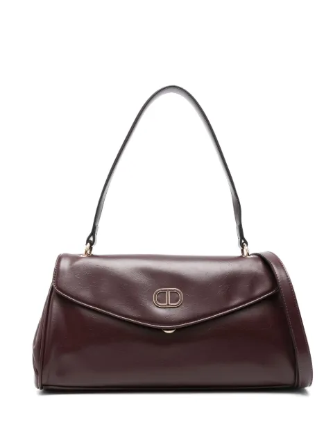 TWINSET logo-plaque tote bag