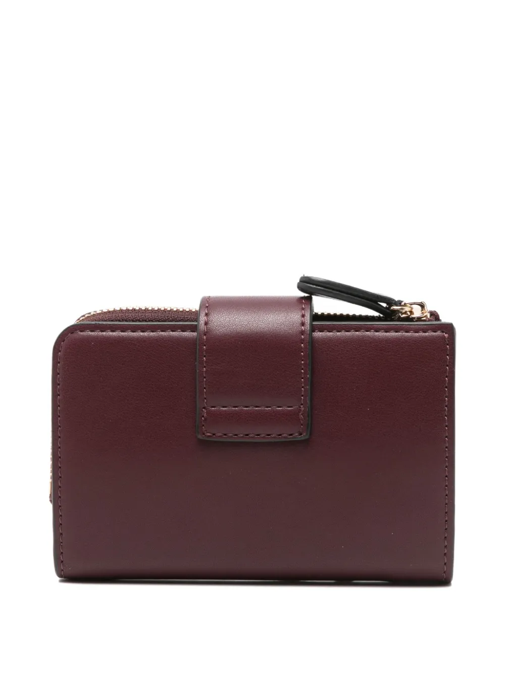 TWINSET logo-appliqué wallet - Rood