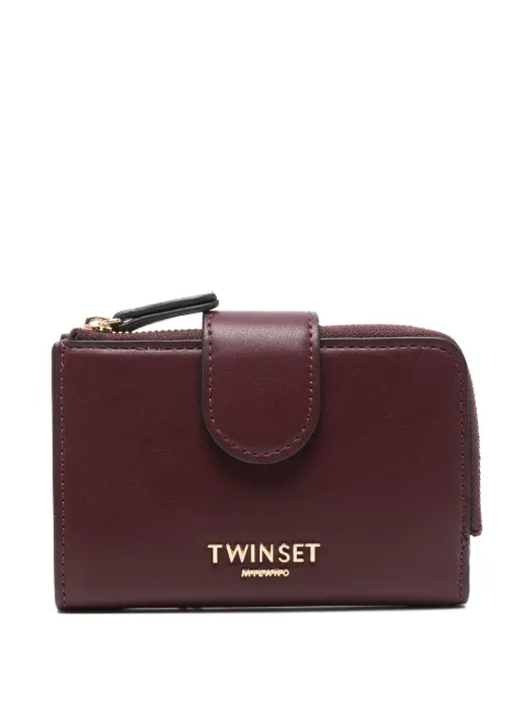 TWINSET logo-appliqué wallet
