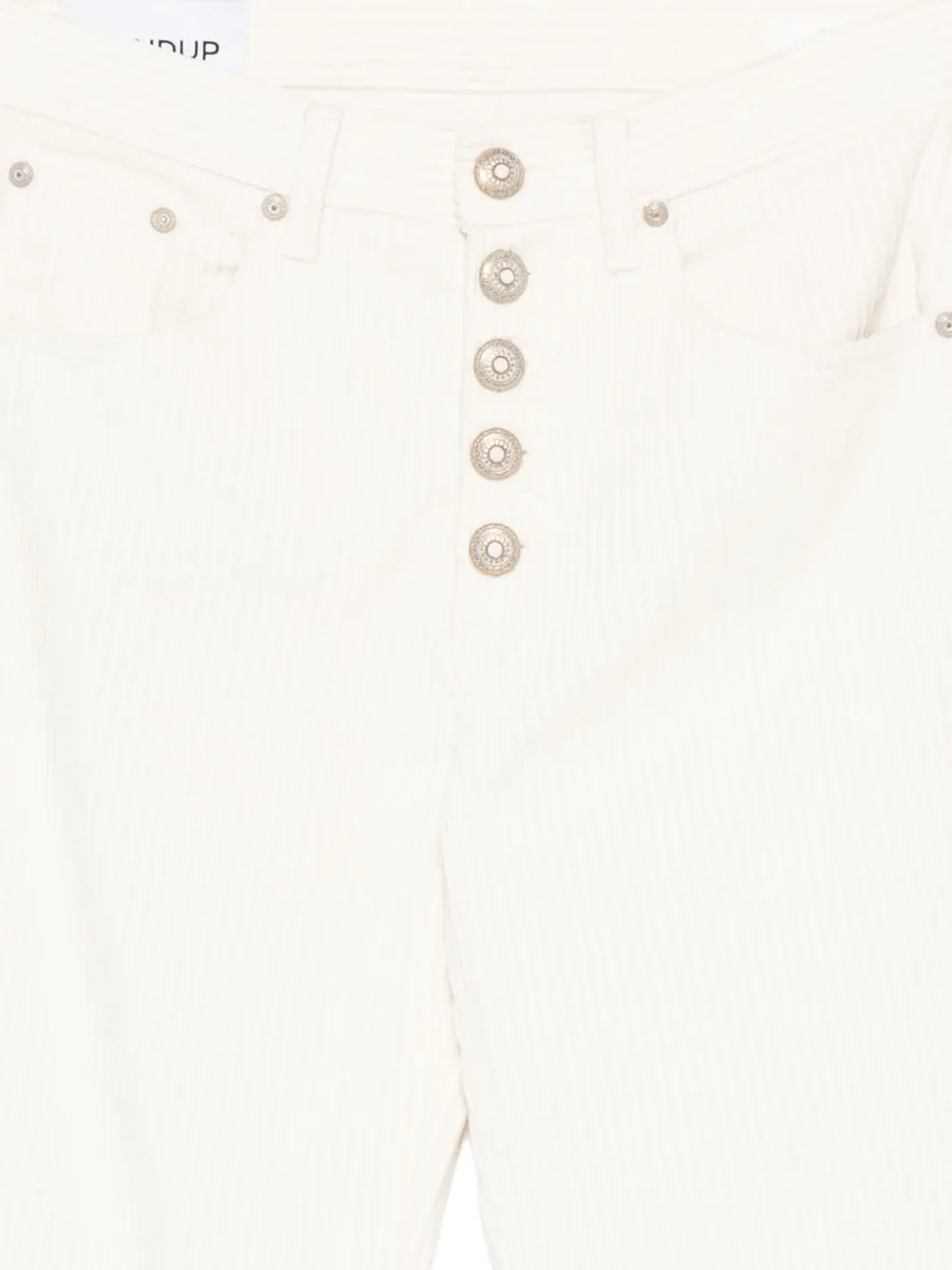 DONDUP Broek met knopen Beige