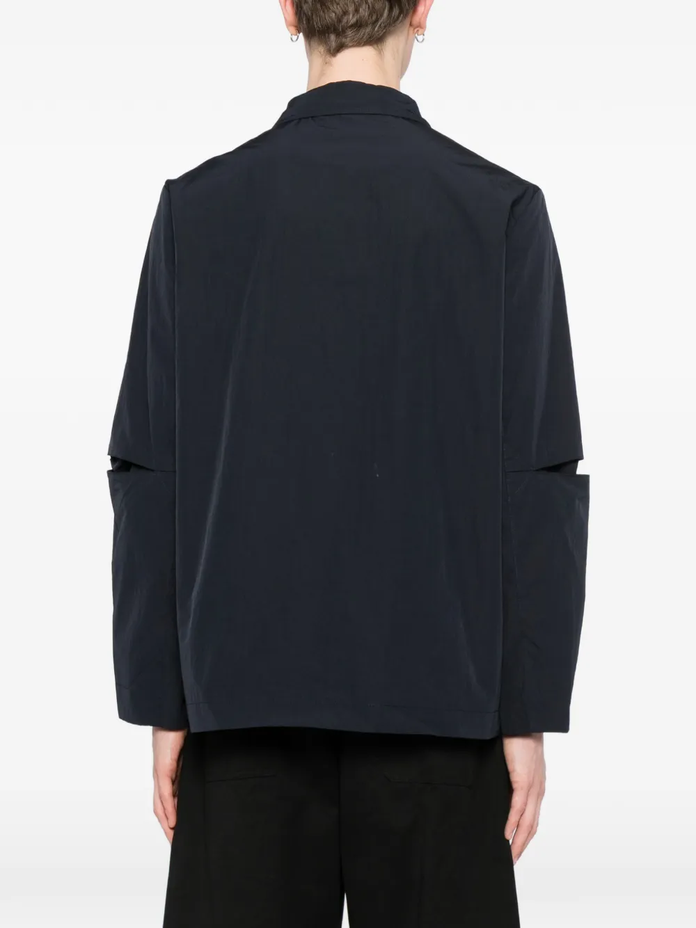 YMC Jack met borstzakken Blauw