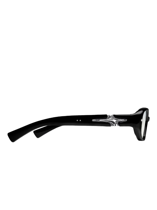 Gentle Monster Kafka 01 star-embellished Glasses | Black | FARFETCH OM
