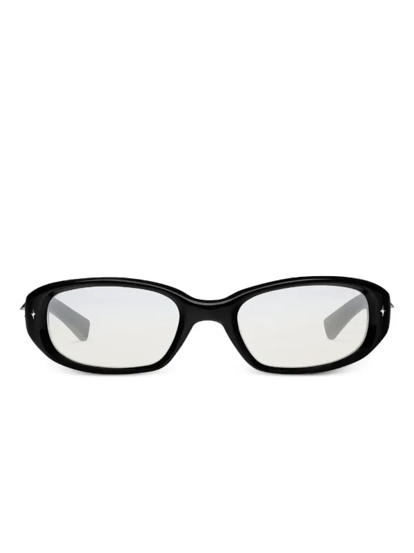 Gentle Monster Kafka 01 star-embellished Glasses | Black | FARFETCH OM