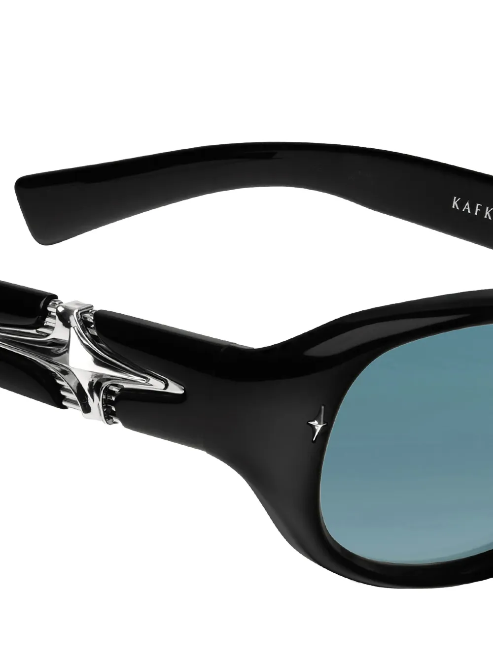 【Gentle Monster】 Kafka 01(V) Gentle Monster Kafka 01 (BL) Star square-frame Glasses | Black