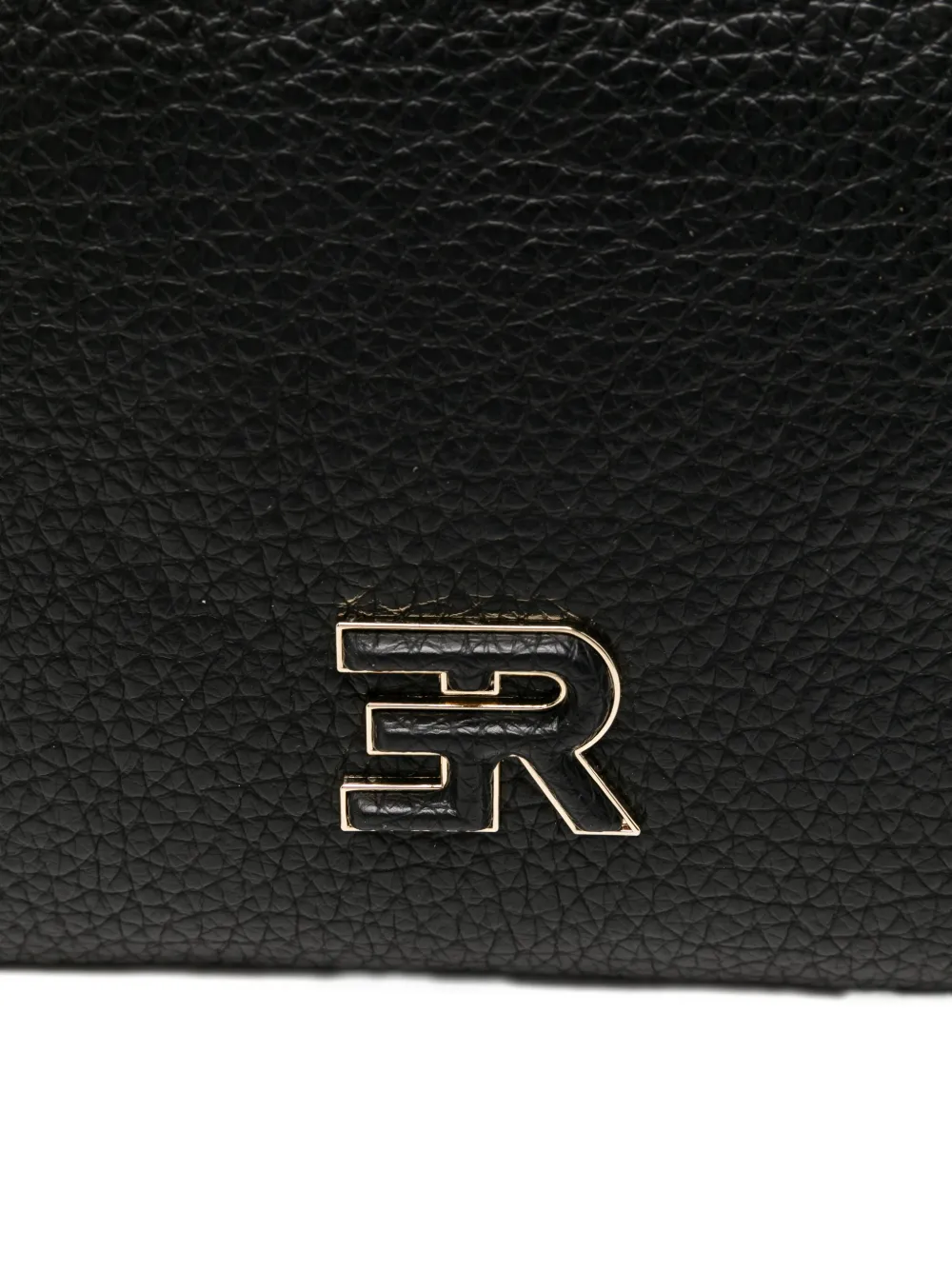 Ermanno Scervino Leather Satchel Bag In Black