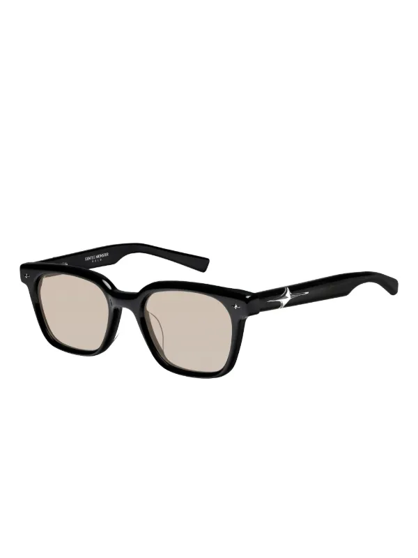 小物 GENTLE MONSTER ALTO Gentle Monster Alto 01(BR) Square Glasses | Black | FARFETCH