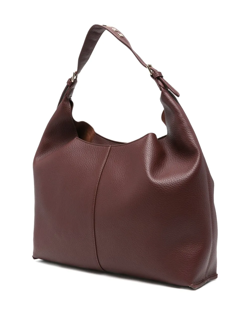 Ermanno Scervino Leather Shoulder Bag In Brown