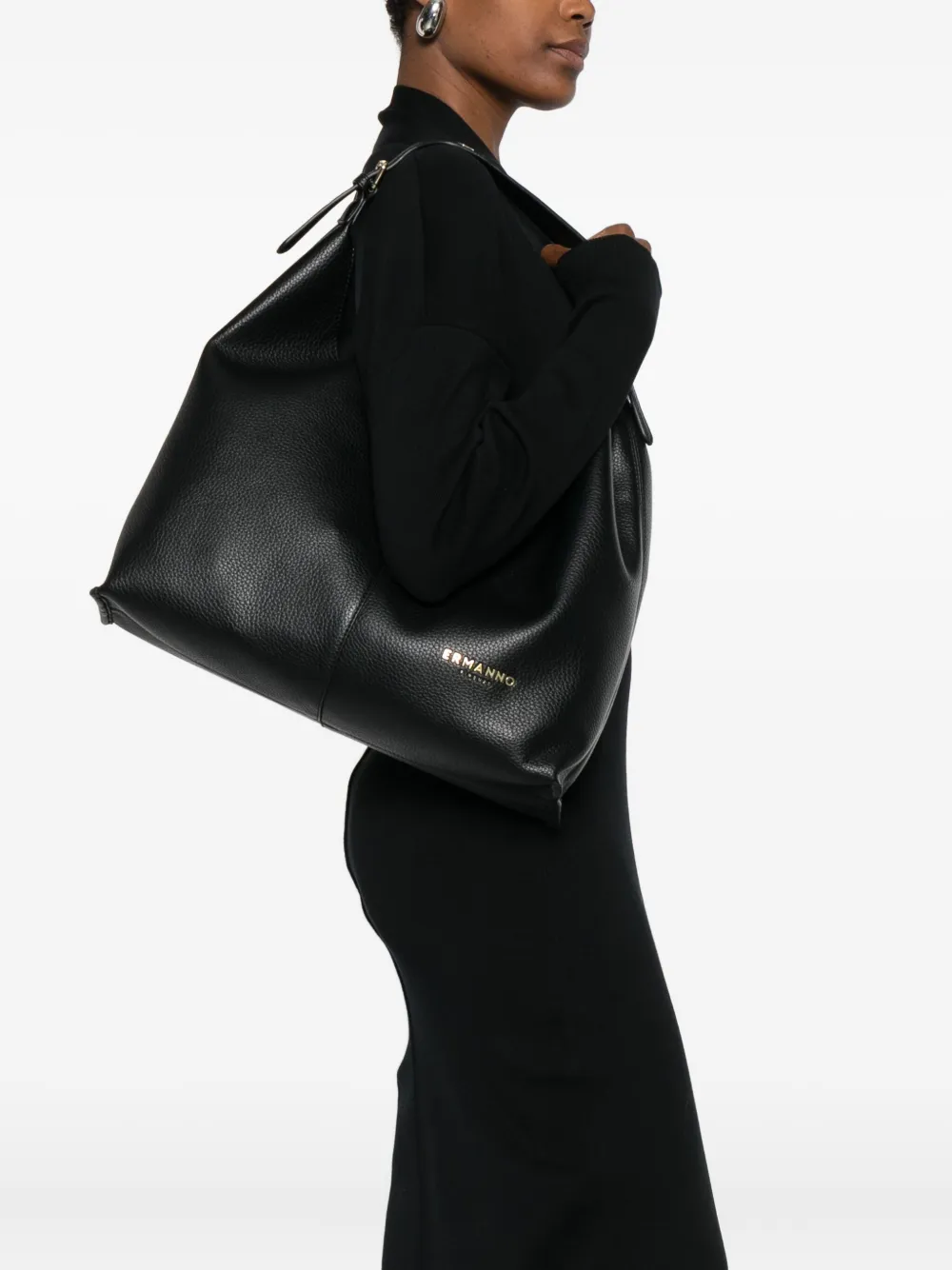 Ermanno Scervino Veronica schoudertas - Zwart