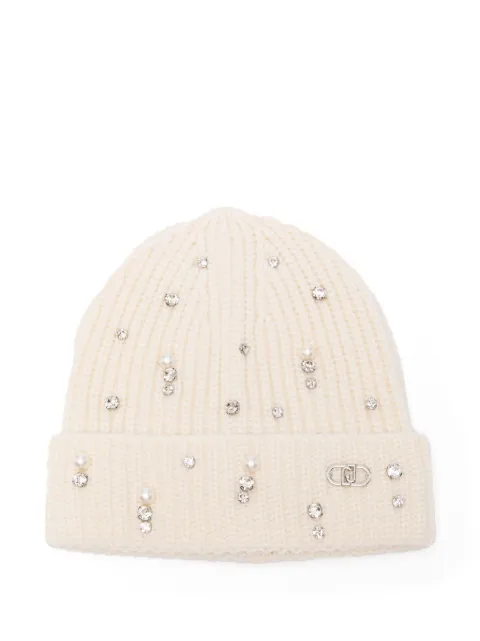 Liu Jo Kids gorro con detalle de perlas