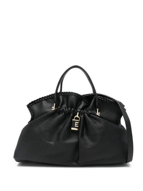 Ermanno Scervino tote con ribete trenzado