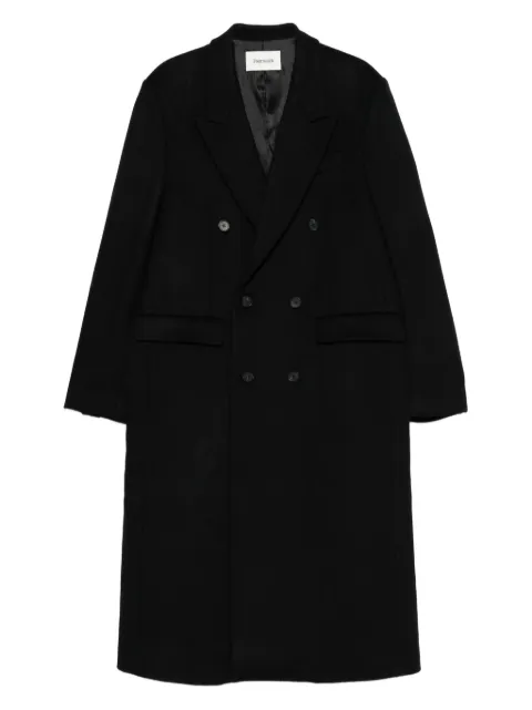 TONYWACK peak-lapels double-breasted coat
