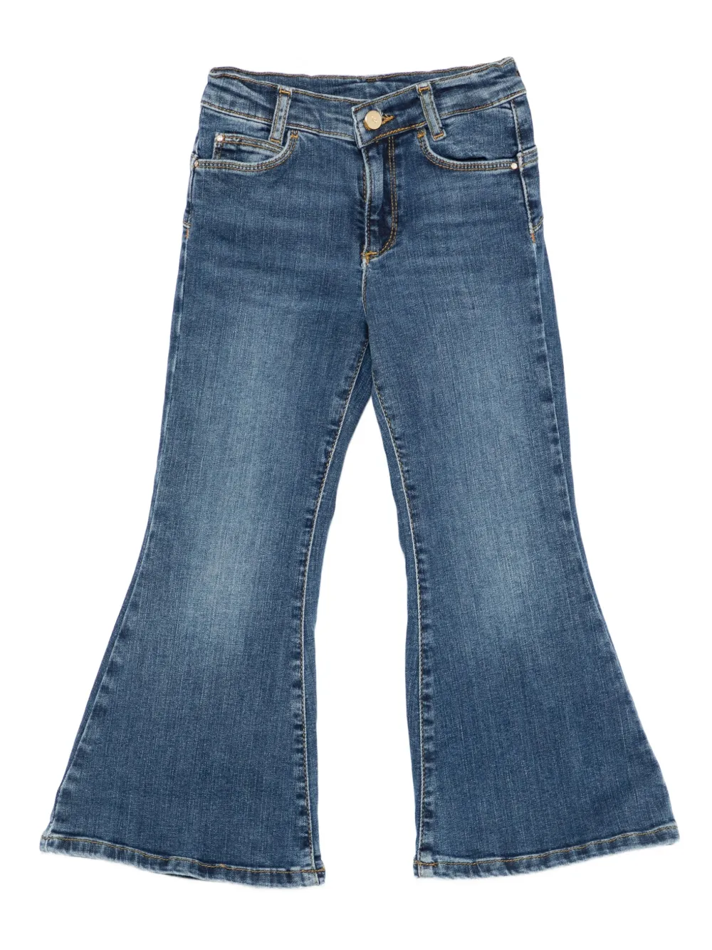 Liu •jo Five-pocket Flared Jeans In Blue