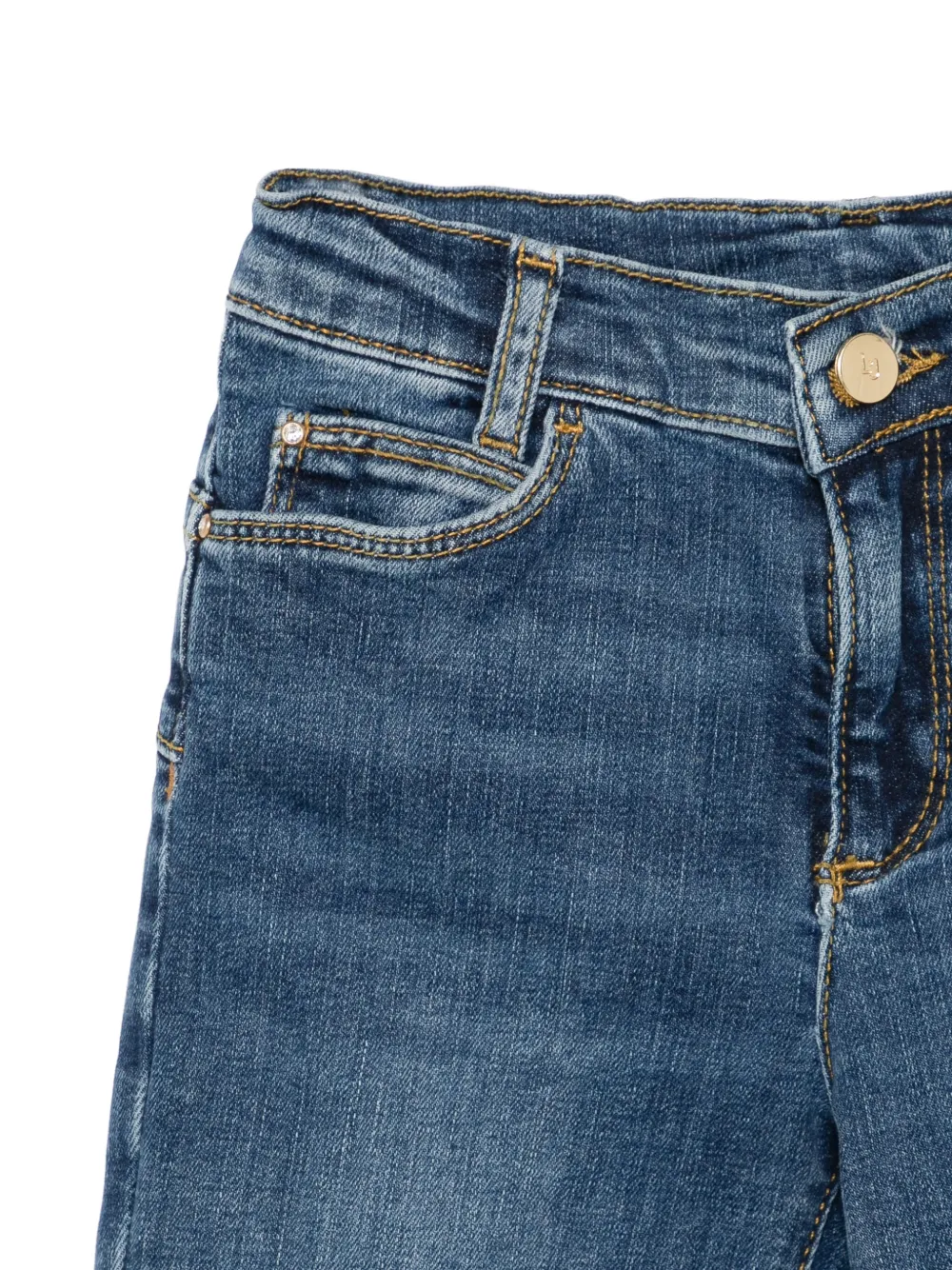 Liu •jo Five-pocket Flared Jeans In Blue