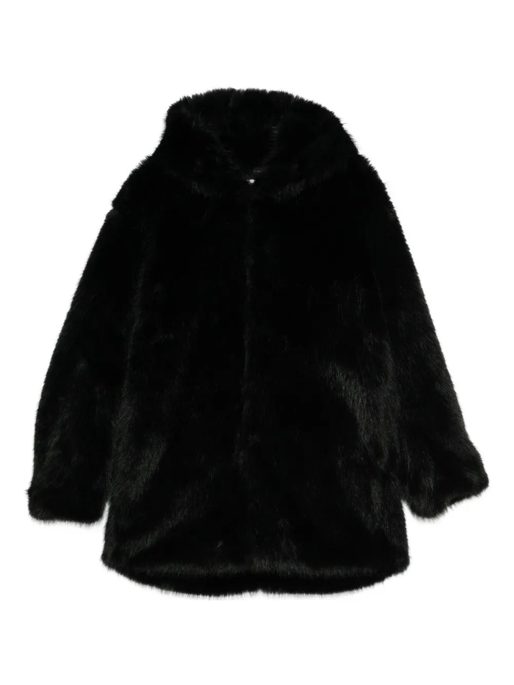 TONYWACK hooded coat | Black | Image 1