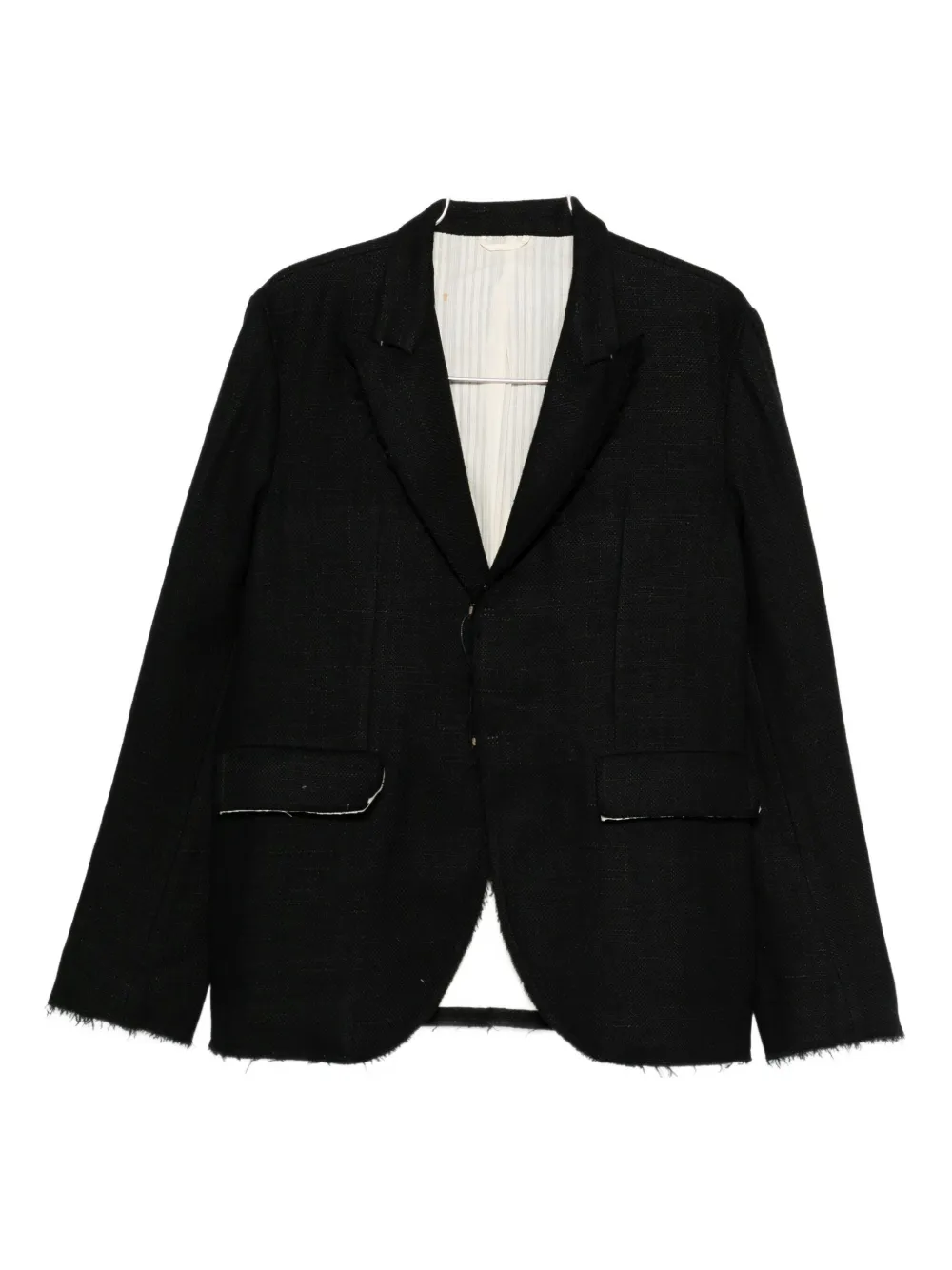 K'ANG single-breasted blazer | Black | Image 1