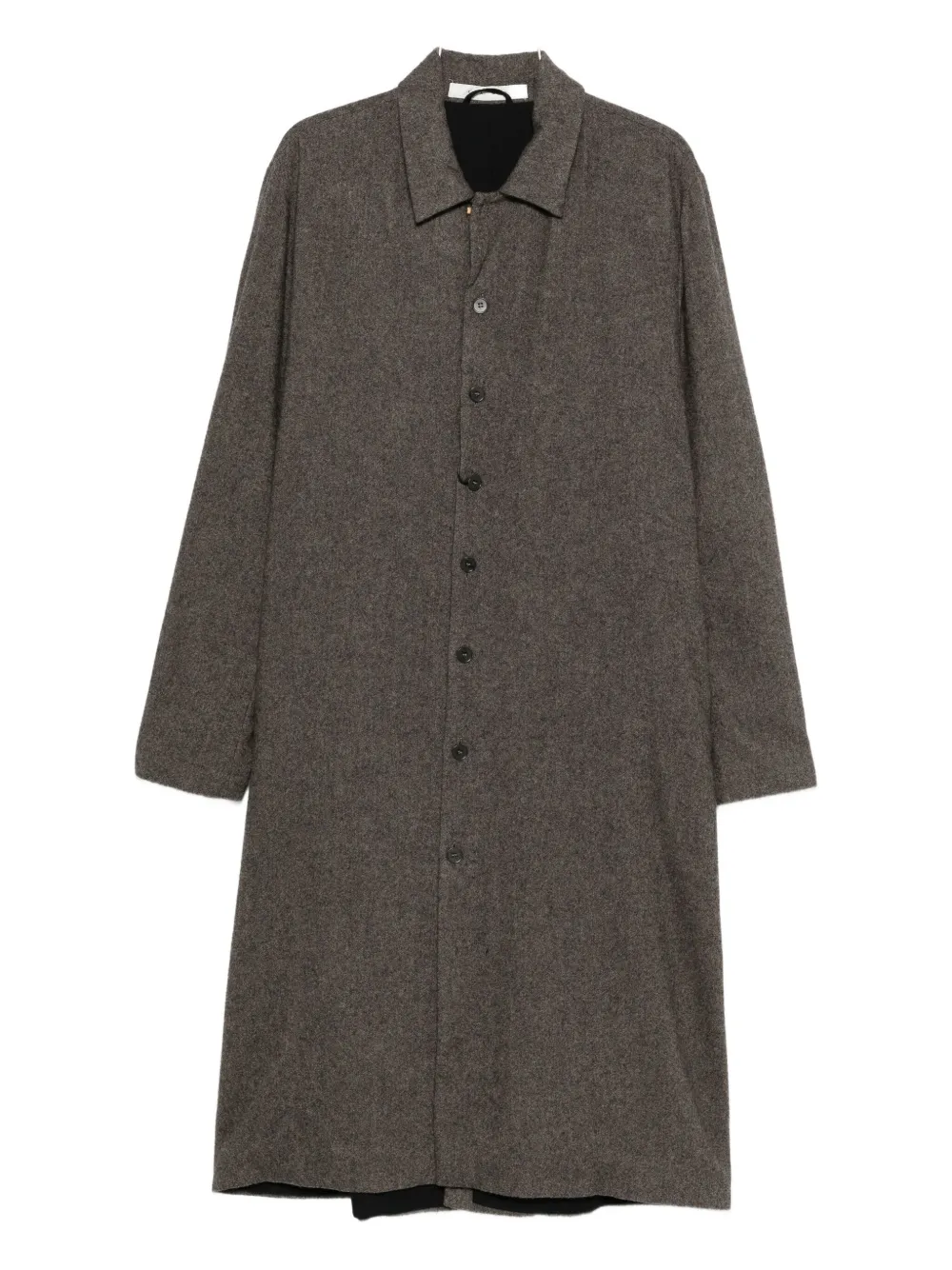 K'ang Button-up Coat In Gray