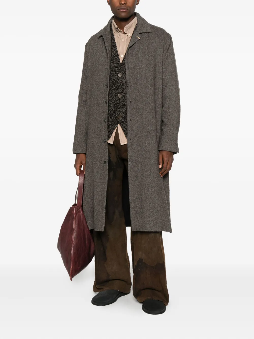 K'ANG button-up coat | Single Breasted Coats | Image 2